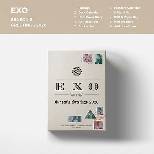 [특전] 엑소(EXO) - 2020 시즌 그리팅 (2020 EXO SEASON'S GREETINGS)