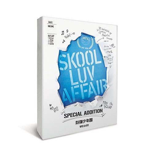 방탄소년단 (BTS) - Skool Luv Affair Special Addition 재발매 (CD+2DVD)