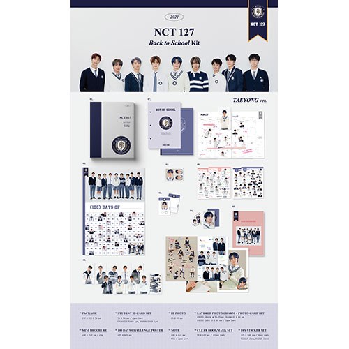 NCT 127 (엔시티127) - 2021 Back to School Kit [MARK Ver.]