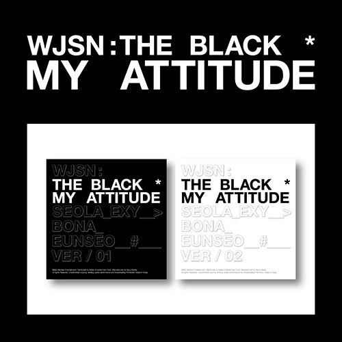 [세트] 우주소녀 더 블랙 (WJSN THE BLACK) - 싱글앨범 [My attitude]