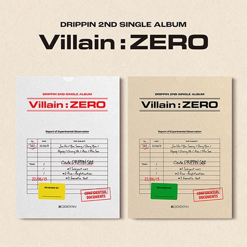 [세트] DRIPPIN (드리핀) - 싱글2집 [Villain : ZERO]