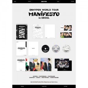 [예판특전] 엔하이픈 (ENHYPEN) - WORLD TOUR MANIFESTO in SEOUL (DVD)