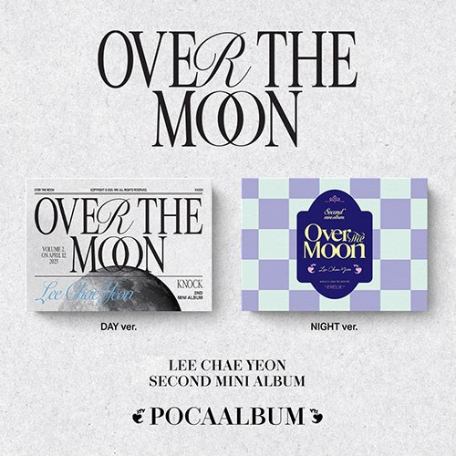 [세트/앨범2종] 이채연 (LEE CHAEYEON) - 미니2집 [Over The Moon] (POCA ALBUM)