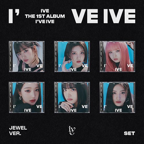 [세트/앨범6종] 아이브 (IVE) - 정규1집 [I've IVE] (Jewel Ver.한정반)