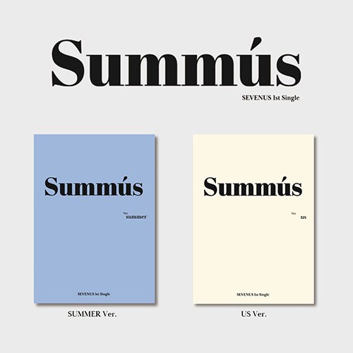 [세트/앨범2종] 세븐어스 (SEVENUS) - 1st Single ALBUM [SUMMUS]