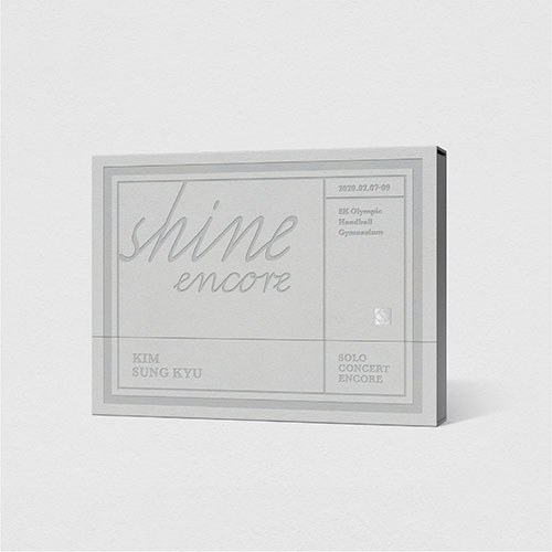 김성규 (KIM SUNG KYU) - SOLO CONCERT [SHINE ENCORE] (DVD)