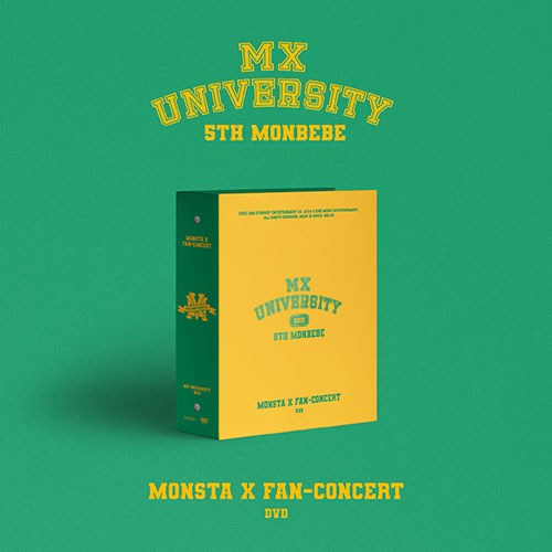 [애플특전] 몬스타엑스 (MONSTA X) - 2021 FAN-CONCERT [MX UNIVERSITY] DVD