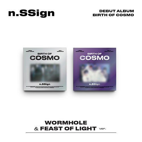 n.SSign (엔싸인) - DEBUT ALBUM [BIRTH OF COSMO] (WORMHOLE / FEAST OF LIGHT Ver.)