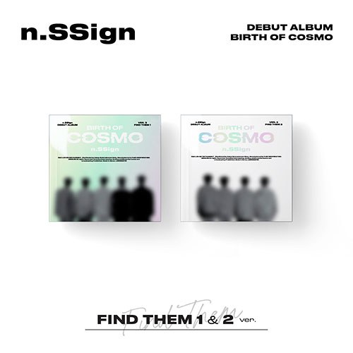 n.SSign (엔싸인) - DEBUT ALBUM [BIRTH OF COSMO] (FIND THEM 1 / FIND THEM 2 Ver.)