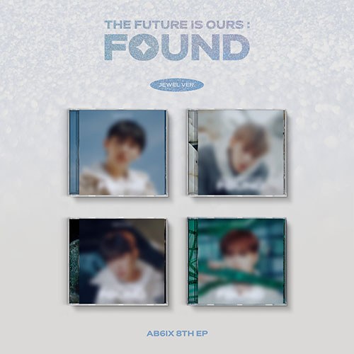 [세트/앨범4종] AB6IX (에이비식스) - 8TH EP [THE FUTURE IS OURS : FOUND] (Jewel Ver.)