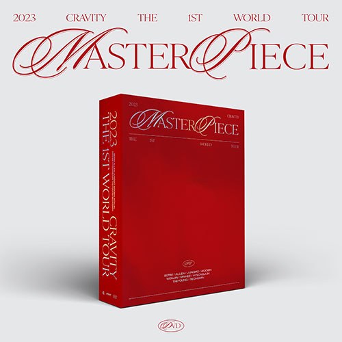 [애플특전] CRAVITY (크래비티) - THE 1ST WORLD TOUR [MASTERPIECE] (DVD)