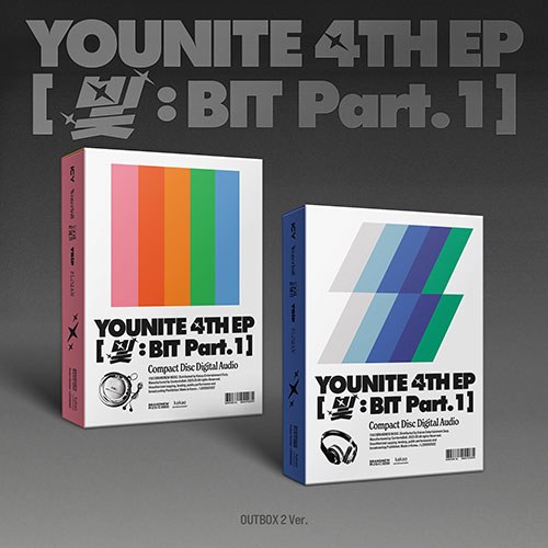 [세트/앨범2종] 유나이트 (YOUNITE) - 4TH EP [빛 : BIT Part.1]
