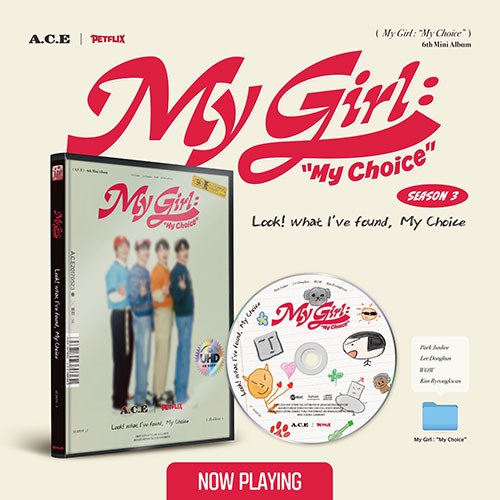 [애플특전] 에이스 (A.C.E) - 미니6집 [My Girl : “My Choice” (My Girl Season 3 : Look! what I've found, My Choice)]