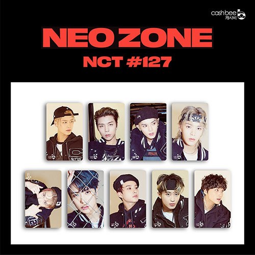 (9종세트) NCT 127(엔시티 127) - NEO ZONE 캐시비 교통카드