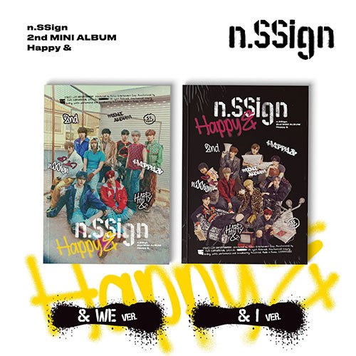 n.SSign (엔싸인) - 2nd MINI ALBUM [Happy &]