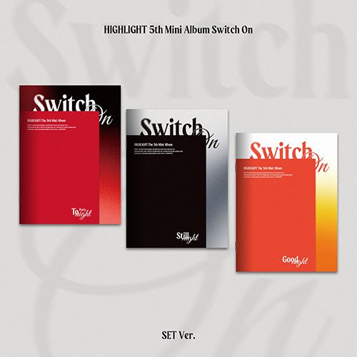 [세트/앨범3종] 하이라이트 (Highlight) - THE 5th MINI ALBUM [Switch On]