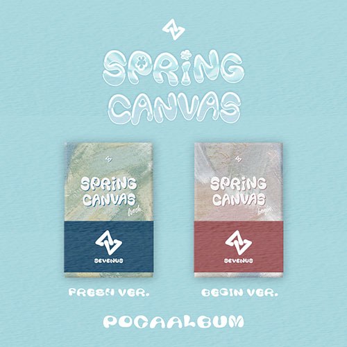 세븐어스 (SEVENUS) - 1st mini [SPRING CANVAS] (POCAALBUM)