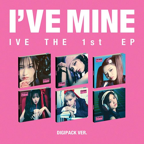 [세트/앨범6종] 아이브 (IVE) - THE 1st EP [I'VE MINE] (Digipack Ver.)