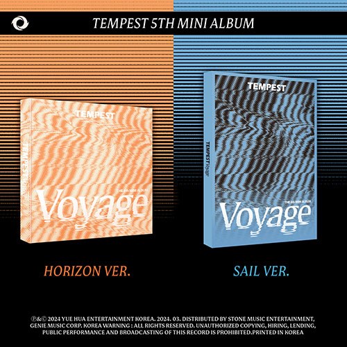 [세트/앨범2종] 템페스트 (TEMPEST) - THE 5th MINI ALBUM [TEMPEST Voyage]