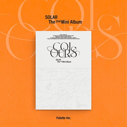 솔라 (SOLAR) - The 2nd Mini Album [COLOURS] (Palette Ver.)