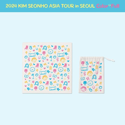 김선호 (KIM SEON HO) - 2024 ASIA TOUR in SEOUL [Color+Full] MD / 손수건 & 파우치 세트 (HANDKERCHIEF & POUCH SET)