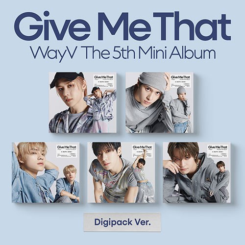 [세트/앨범5종] 웨이션브이 (WayV) - 미니5집 [Give Me That] (Digipack Ver.)