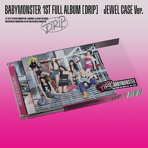 베이비몬스터 (BABYMONSTER) - 1st FULL ALBUM [DRIP] (JEWEL CASE Ver.)