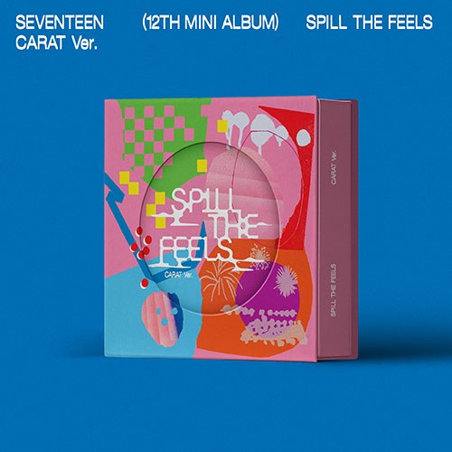 [10월중 출고] 세븐틴 (SEVENTEEN) - 12th Mini Album [SPILL THE FEELS] (CARAT Ver.)