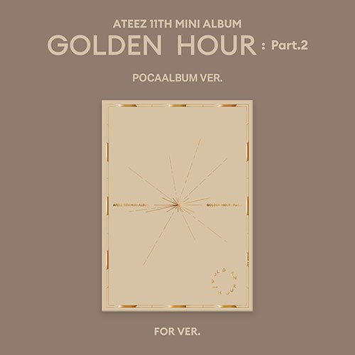 에이티즈 (ATEEZ) - 11th Mini Album [GOLDEN HOUR : Part.2] (POCAALBUM / FOR VER.)