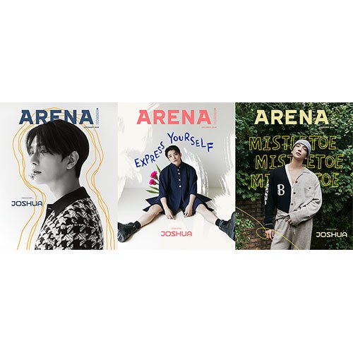 [세트/3종] ARENA HOMME+ 아레나 옴므 플러스 2024년 12월호 (표지 세븐틴 조슈아)