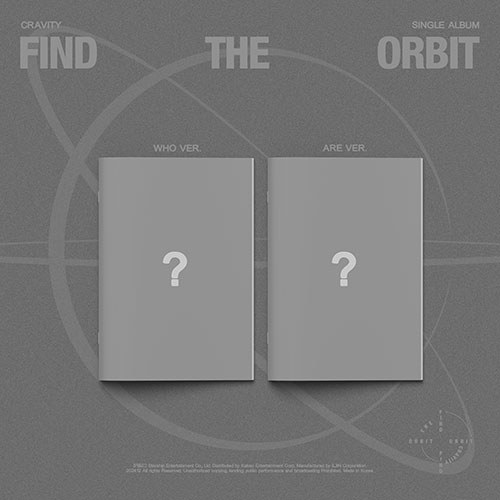 [세트/앨범2종] CRAVITY (크래비티) - Single Album [FIND THE ORBIT] (WHO / ARE ver.)