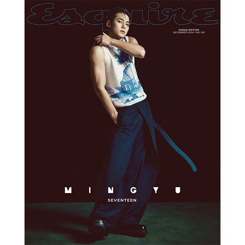 ESQUIRE 에스콰이어 (월간) : 12월 [2024] 표지 : B형 세븐틴 민규