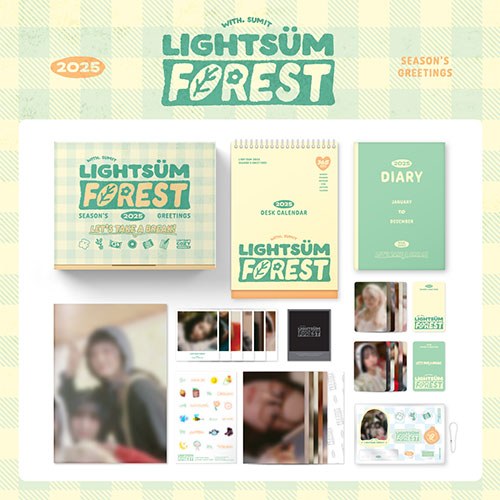 [2025년1월 중 대면 팬사인회] LIGHTSUM - 2025 SEASON'S GREETINGS [LIGHTSUM FOREST]