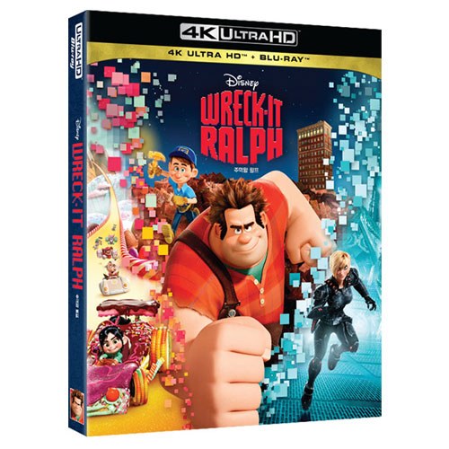 주먹왕 랄프 (WRECK-IT RALPH) 4K UHD + BLU-RAY COMBO [2 DISC]