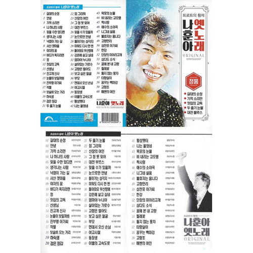 나훈아 옛노래 60곡 (USB)