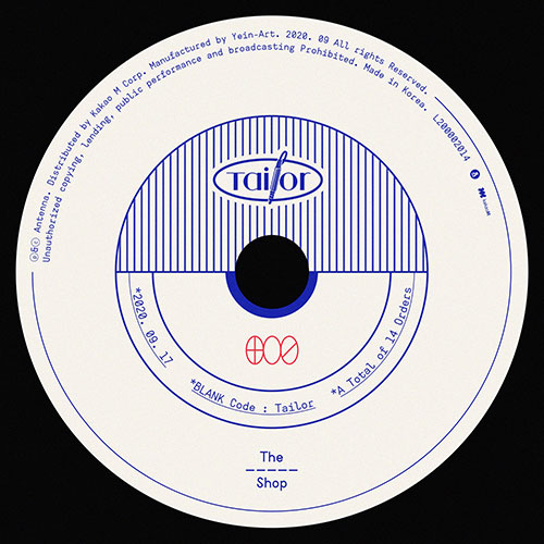 더 블랭크 숍 (The BLANK Shop) - 정규1집 [Tailor]
