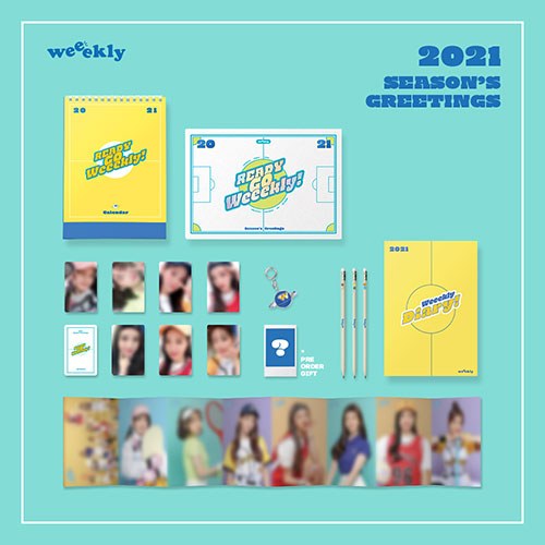 위클리 (Weeekly) - 2021 Season's Greetings : Ready Go Weeekly! (2021 시즌그리팅 : 레디 고 위클리)