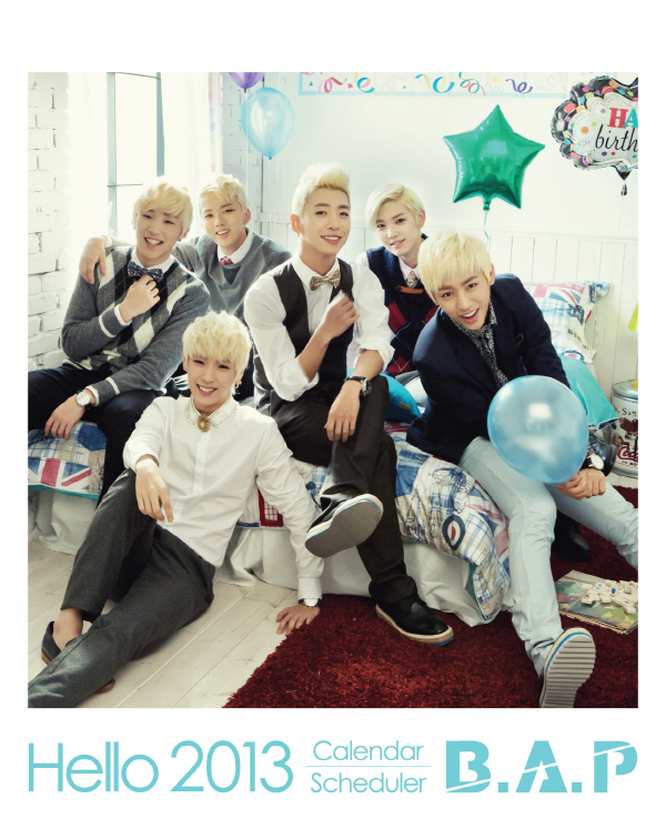 비에이피(B.A.P)  - B.A.P Hello 2013 Calendar & Scheduler