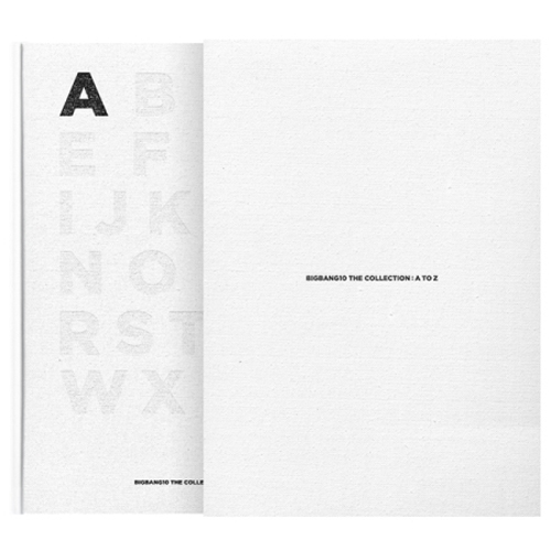 빅뱅(BIGBANG) - BIGBANG10 THE COLLECTION: A TO Z 화보집
