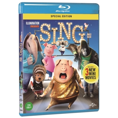 씽 (Sing, 2016) [블루레이]