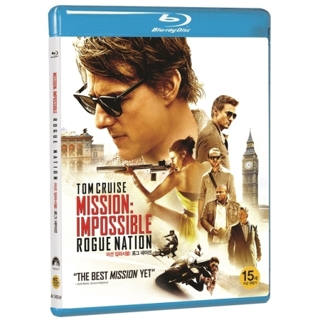 미션 임파서블: 로그 네이션 (1 DISC)  [블루레이]