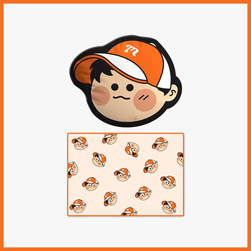 MJ - 캐릭터 쿠션 & 담요 세트 / Happy Virus OFFICIAL MD