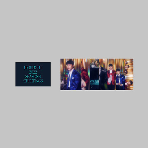 하이라이트 (Highlight) - 인화사진 세트 (PHOTO SET) / 2022 SEASON’S GREETINGS MD (MIDNIGHT Ver.)