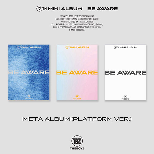 [세트] 더보이즈 (THE BOYZ) - 미니7집 [BE AWARE] META ALBUM (Platform ver.)