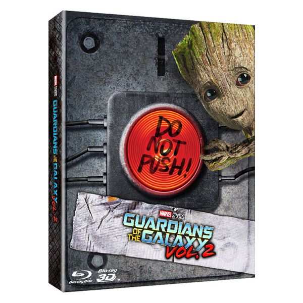 가디언즈 오브 갤럭시 Vol. 2 (Guardians of the Galaxy Vol.2) 2D+3D 스틸북 블루레이