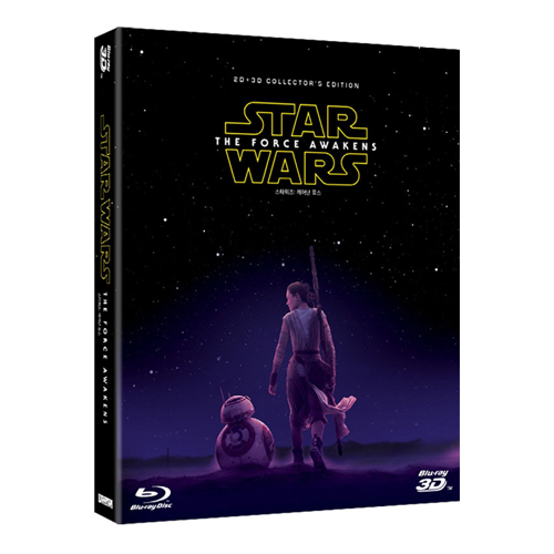 스타워즈 : 깨어난 포스 COLLECTOR’S EDITION BLU-RAY 2D+3D (일반판) [3 DISC]