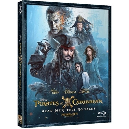 캐리비안의 해적: 죽은 자는 말이 없다 (PIRATES OF THE CARIBBEAN: DEAD MEN TELL NO TALES) 블루레이 [1DISC]