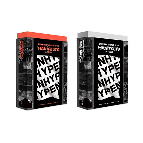 [예판특전][세트/2종] 엔하이픈 (ENHYPEN) - WORLD TOUR MANIFESTO in SEOUL (DIGITAL CODE+DVD)