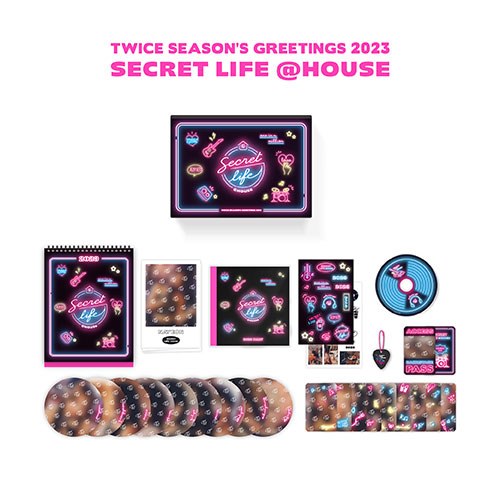 [리퍼브] TWICE (트와이스) - 2023 SEASON’S GREETINGS [SECRET LIFE @HOUSE]