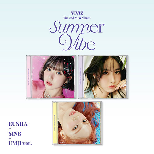 비비지 (VIVIZ) - The 2nd Mini Album 'Summer Vibe' (Jewel Case)